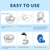 Picture of Mouth Guard for Grinding Teeth at Night, Teeth Grinding Mouth Guard for Sleep, Sleep Mouth Guard with 12 Cleaning Tablets, Anti Snoring Mouthpiece, Night Guards for Teeth Grinding, 4Pack